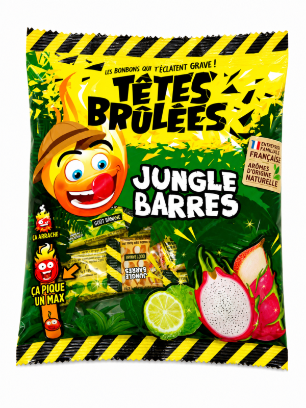 Tetes brulees jungle barres