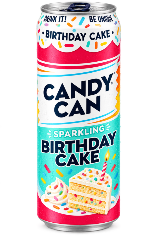Candy Can birthday cake