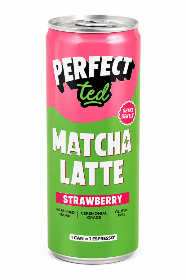 Perfect Ted Matcha Latte Fraise – Strawberry