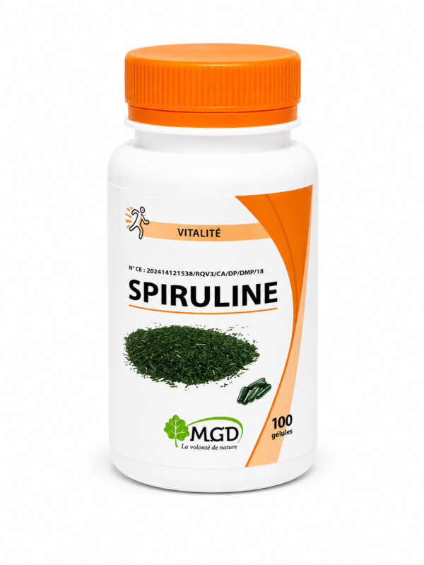 Spiruline MGD – 100 gélules