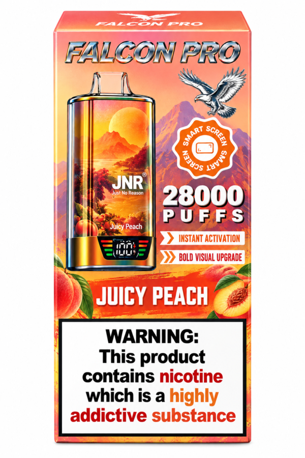 Falcon Pro 28000 Puffs – Juicy Peach