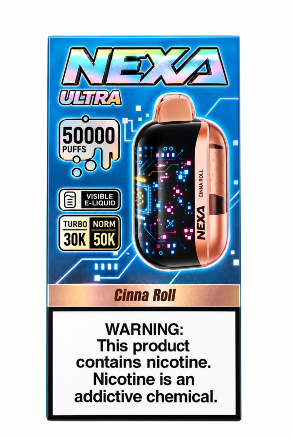 NEXA Ultra 50K – Cinna Roll – 50,000 Puffs