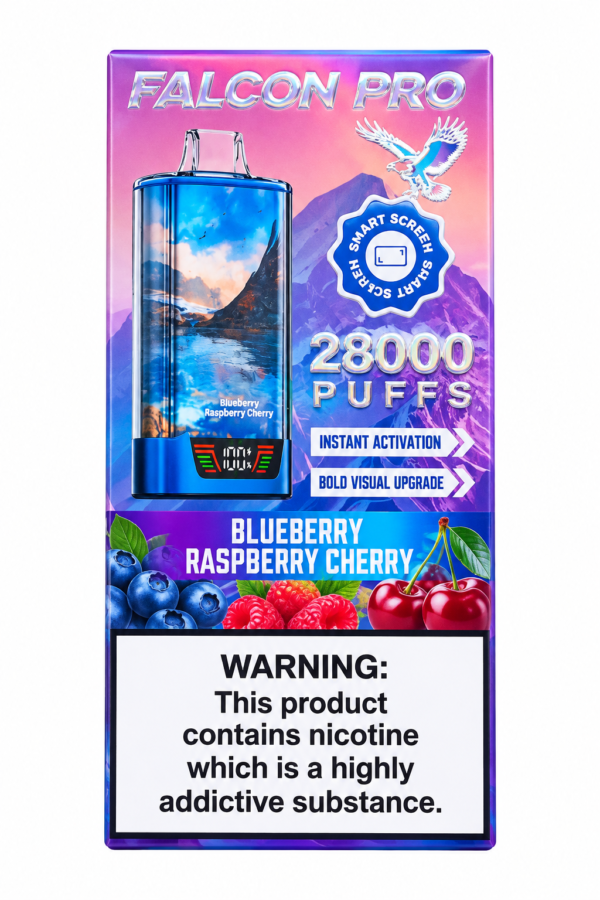 FALCON PRO 28K – Blueberry Raspberry Cherry – 28,000 Puffs